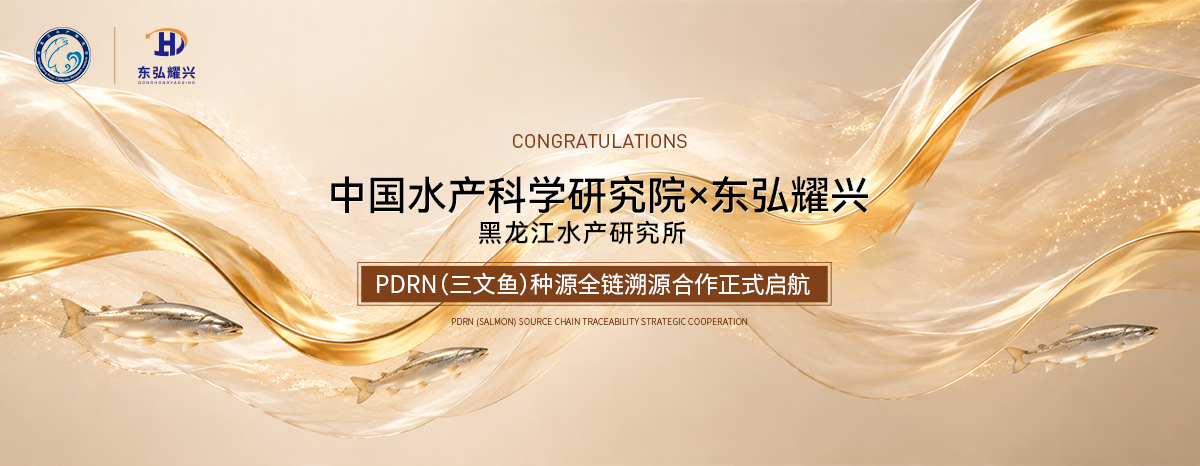 中国水产科学研究院黑龙江水产研究所与东弘耀兴 PDRN 三文鱼种源全链溯源合作正式启航